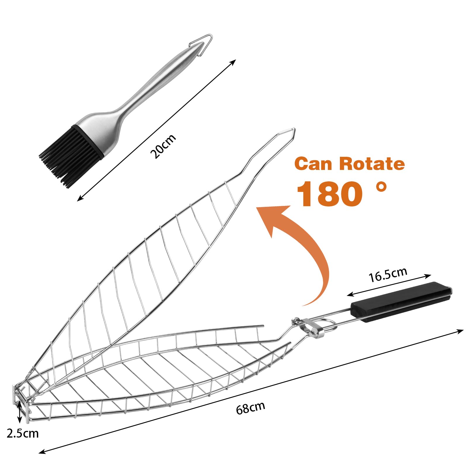 Shidaishiye lockable design secures foods during flipping.