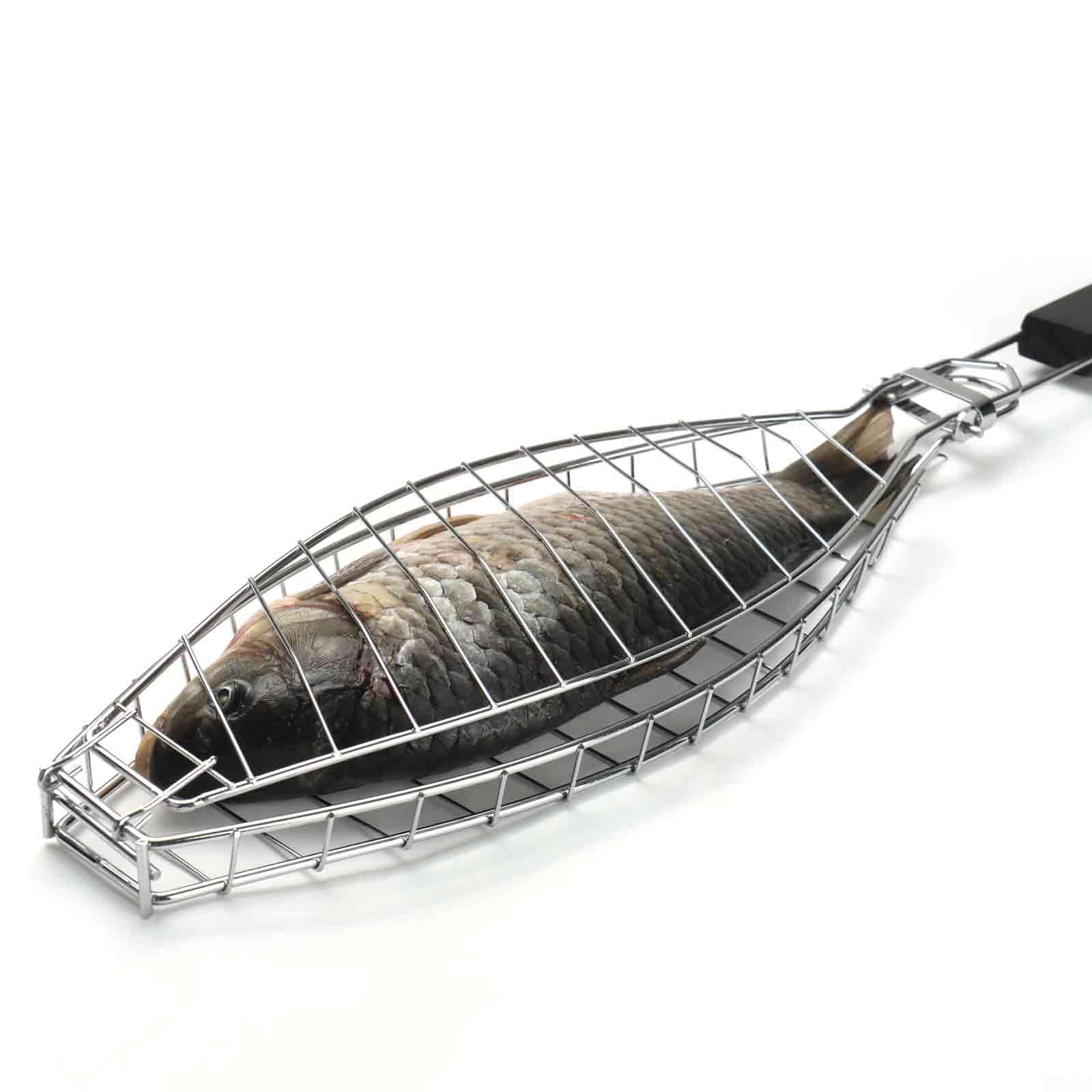 Shidaishiye versatile-cooking for fish, vegetables, and seafood on the grill.