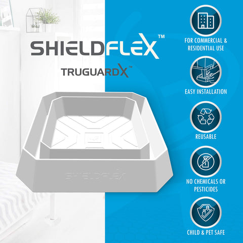 SHIELDFLEX TruGuard X pack of 12 traps for multi-room protection