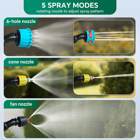 SHIJING Sprayer retractable wand reaches high and far spots with ease