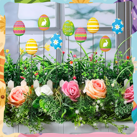 Shimeyao colorful eggs add playful touch to porch and patio.