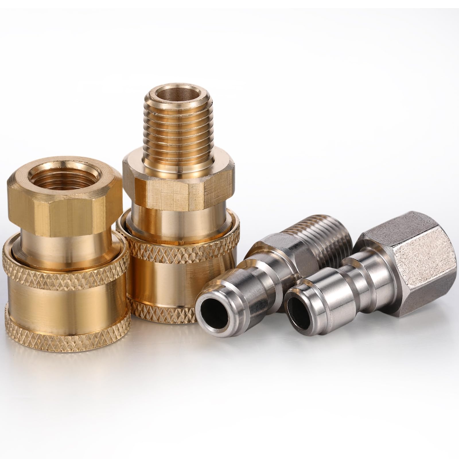 Shimeyao quick-connect accessories simplify assembling hoses, valves, and surface cleaners.
