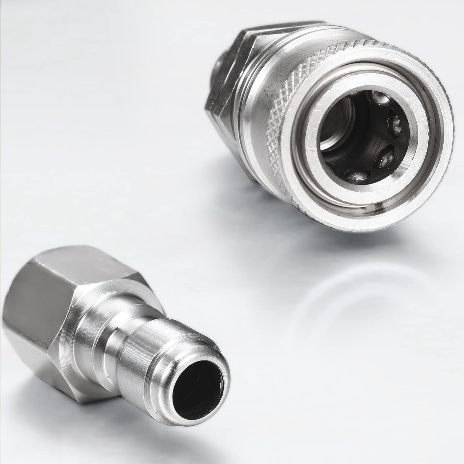 Shimeyao NPT-compatible fittings designed to resist leaks and corrosion.