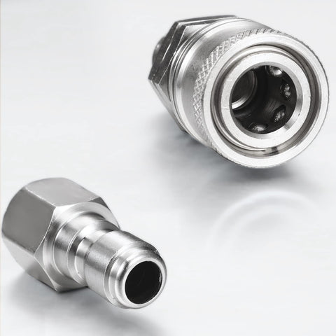 Shimeyao NPT-compatible fittings designed to resist leaks and corrosion.