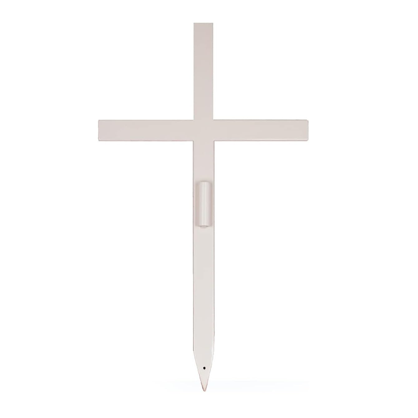 SHINCEL memorial cross used for pet memory marker in yard