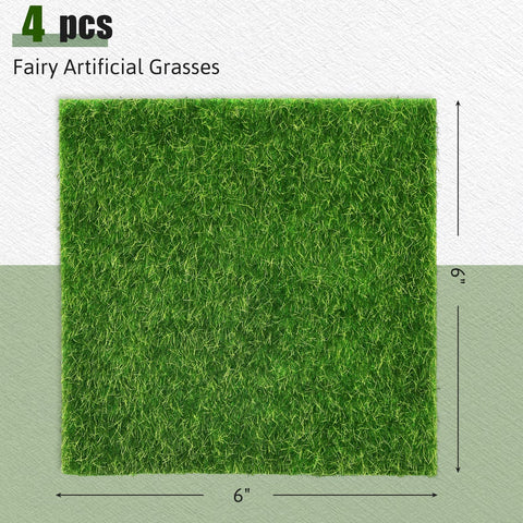 Shindel artificial moss mini garden 6x6 for cozy fairy landscapes and micro-forests.