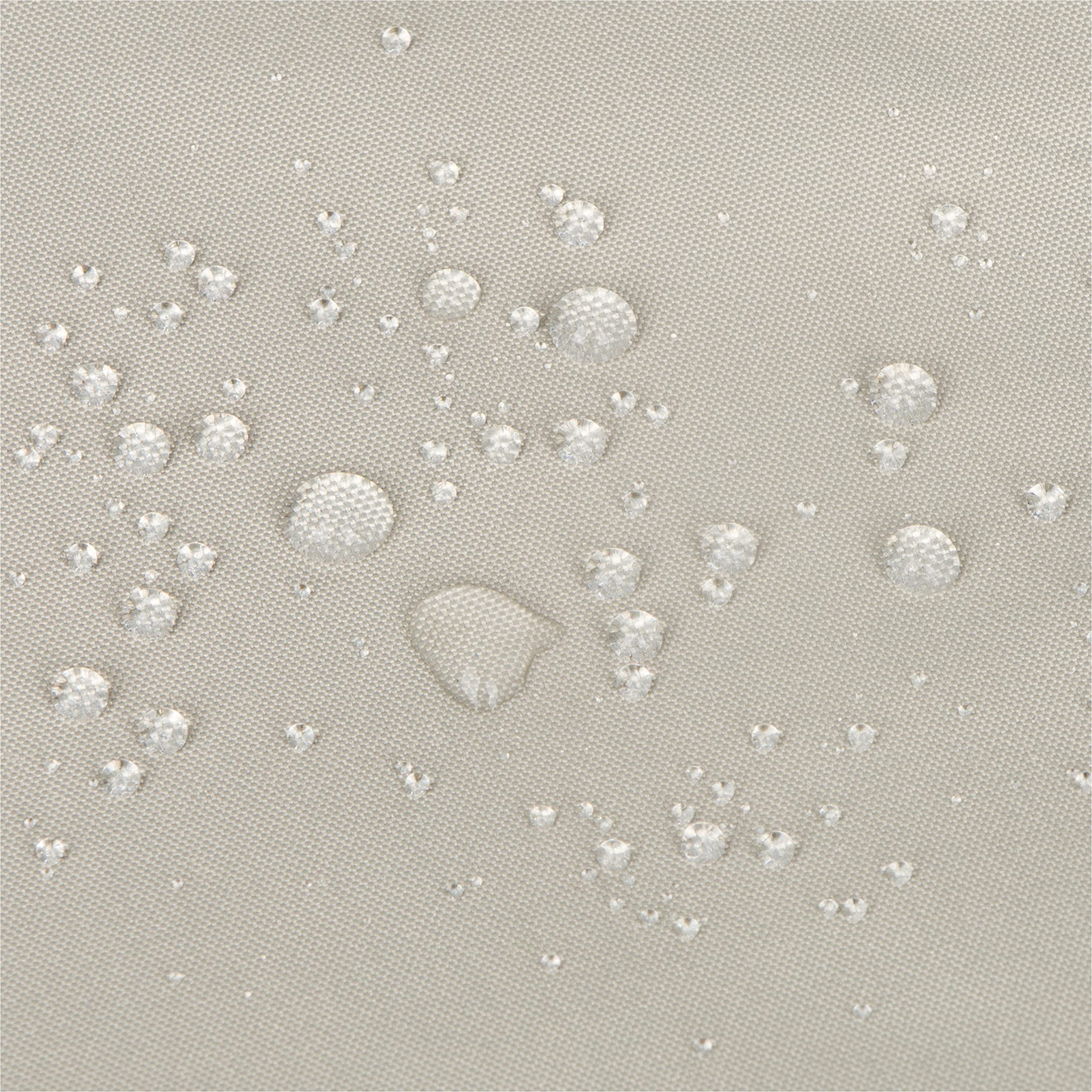 Gray shade complements outdoor spaces and hides dirt.