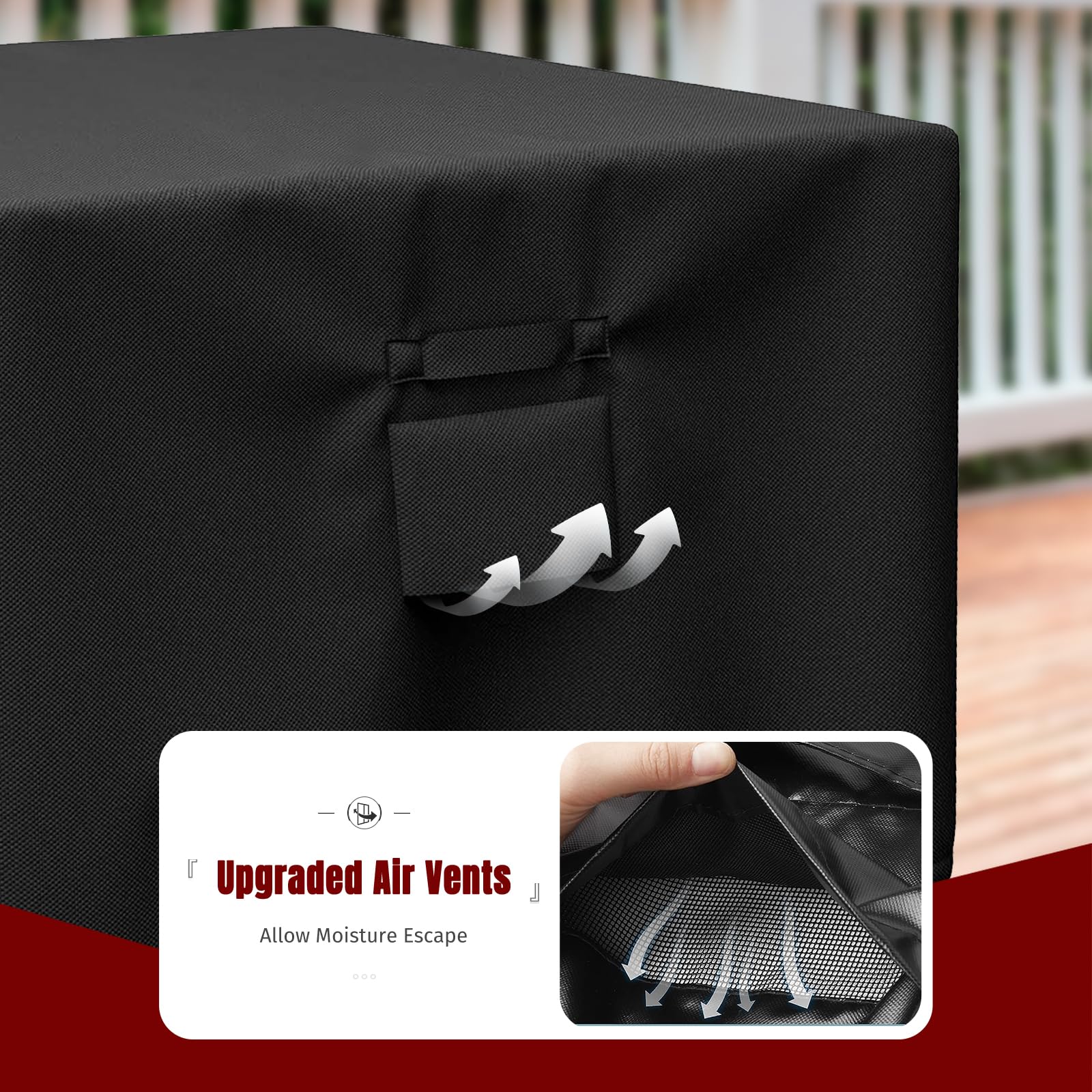 SHINESTAR breathable design aids quick drying after rain.