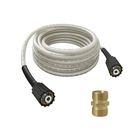 Shinelan 25ft high pressure hose assembly for Greenworks replacement, built to last.