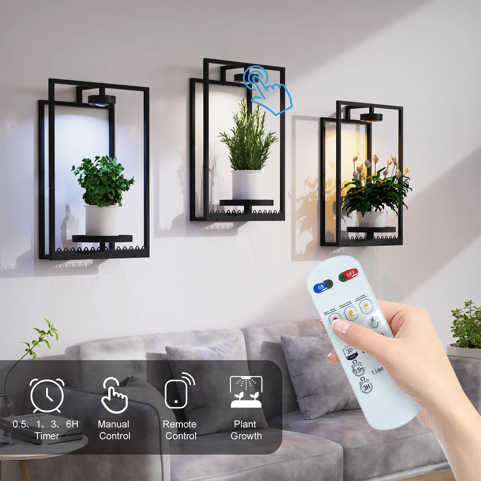 Shineled Built-in Rechargeable Battery enables cordless use and clean aesthetics