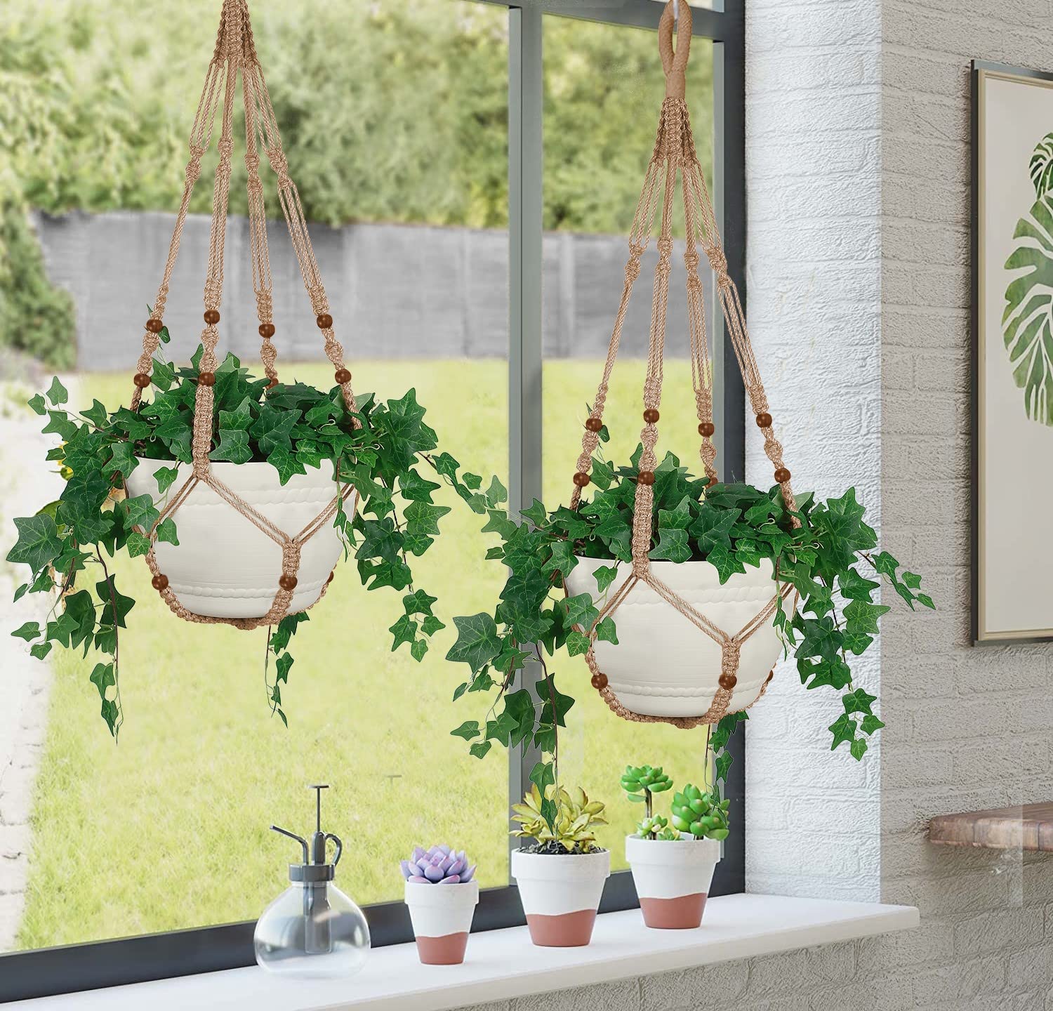 Shineloha swag hook included for secure wall mounting