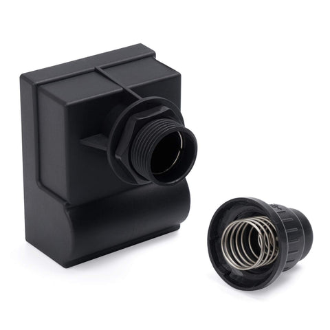 SHINESTAR aa-battery compartment enabling battery-powered ignition.