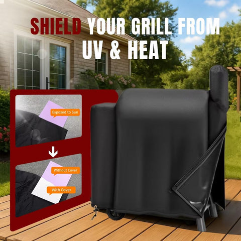 SHINESTAR sturdy all weather cover protects from rain dust and sun exposure
