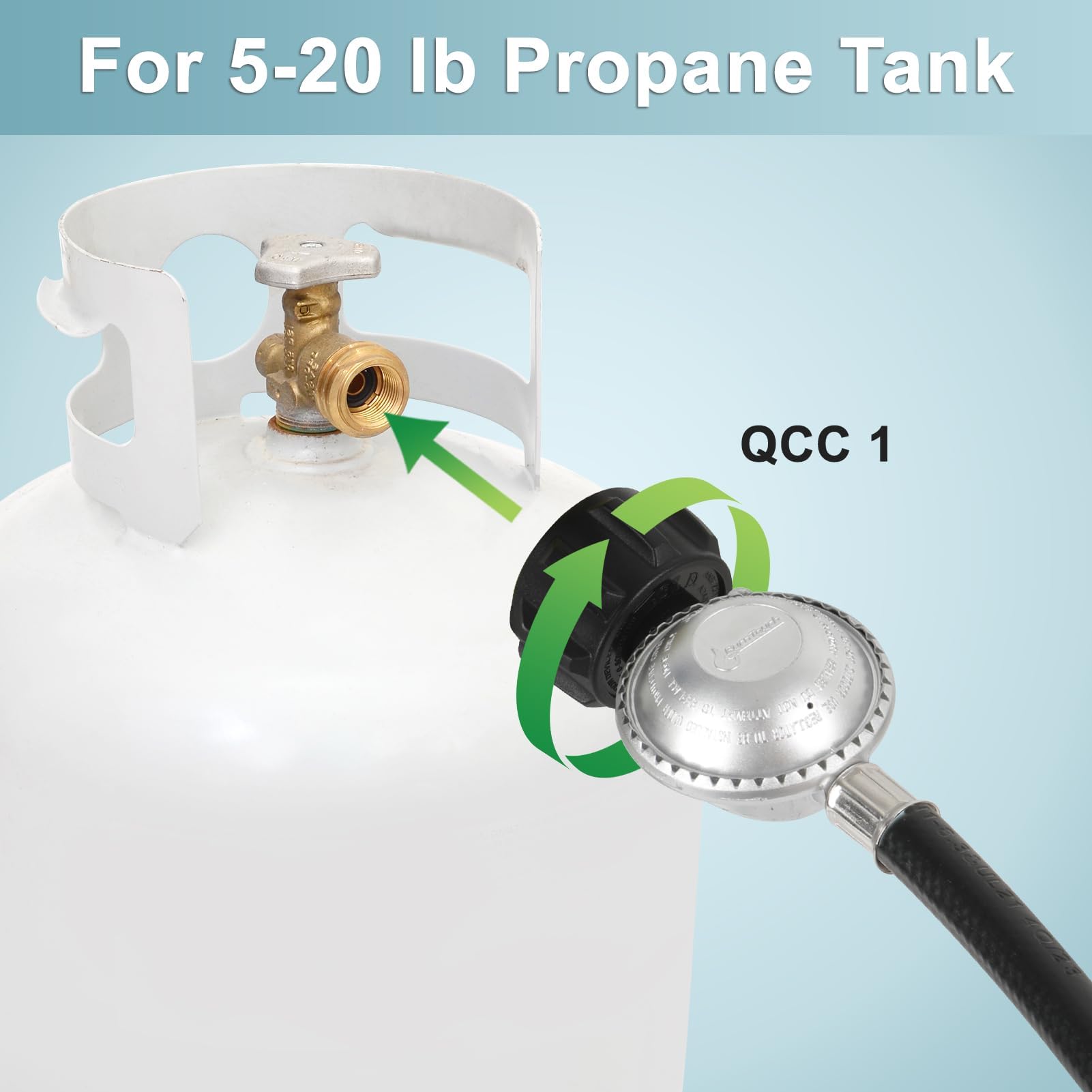 SHINESTAR backyard-cooking setup with 5ft hose offers flexibility and mobility.