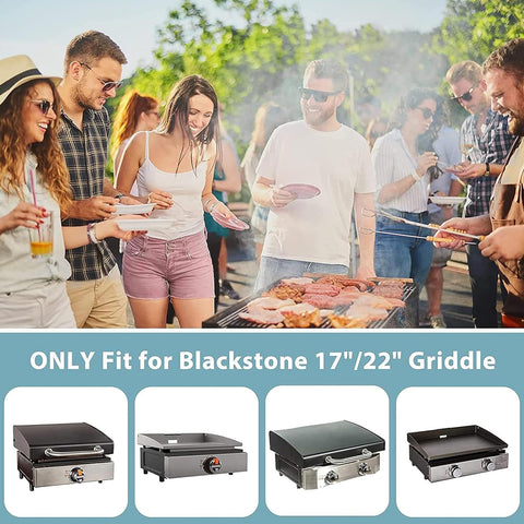 SHINESTAR compatibility with 22-inch griddle enabling larger meals.