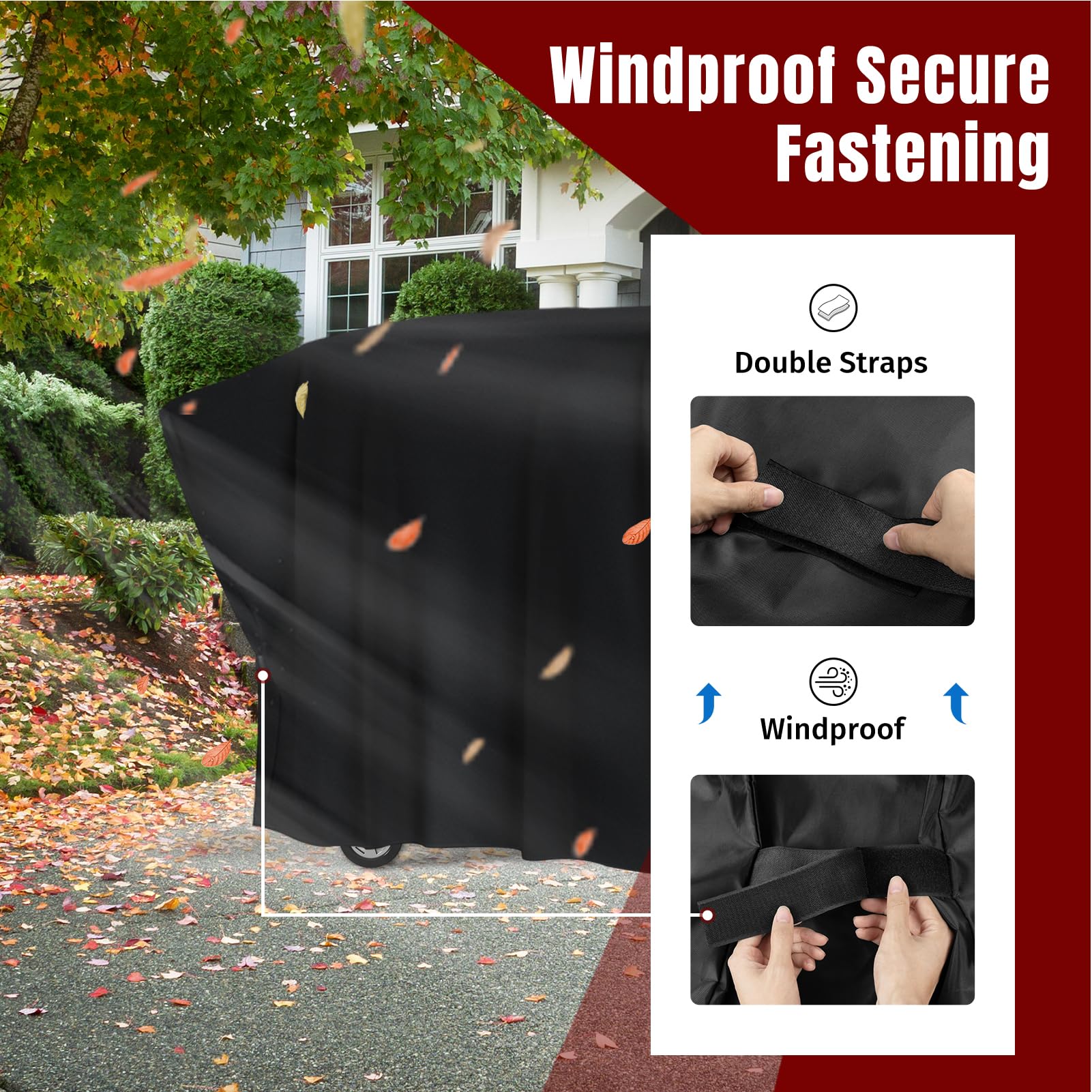 SHINESTAR fade-resistant fabric maintains color even after sun exposure.