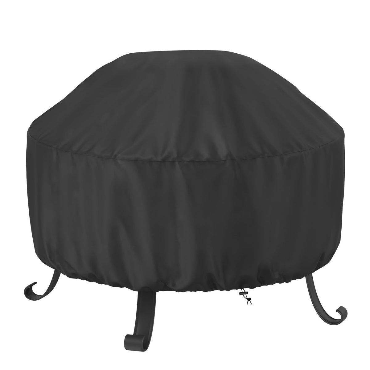 SHINESTAR fire pit cover 36in diameter shields your round pit from rain