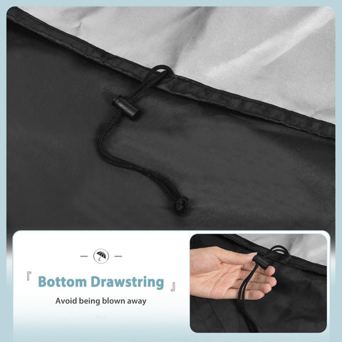 SHINESTAR lightweight, sturdy fabric makes handling easy after outdoor gatherings