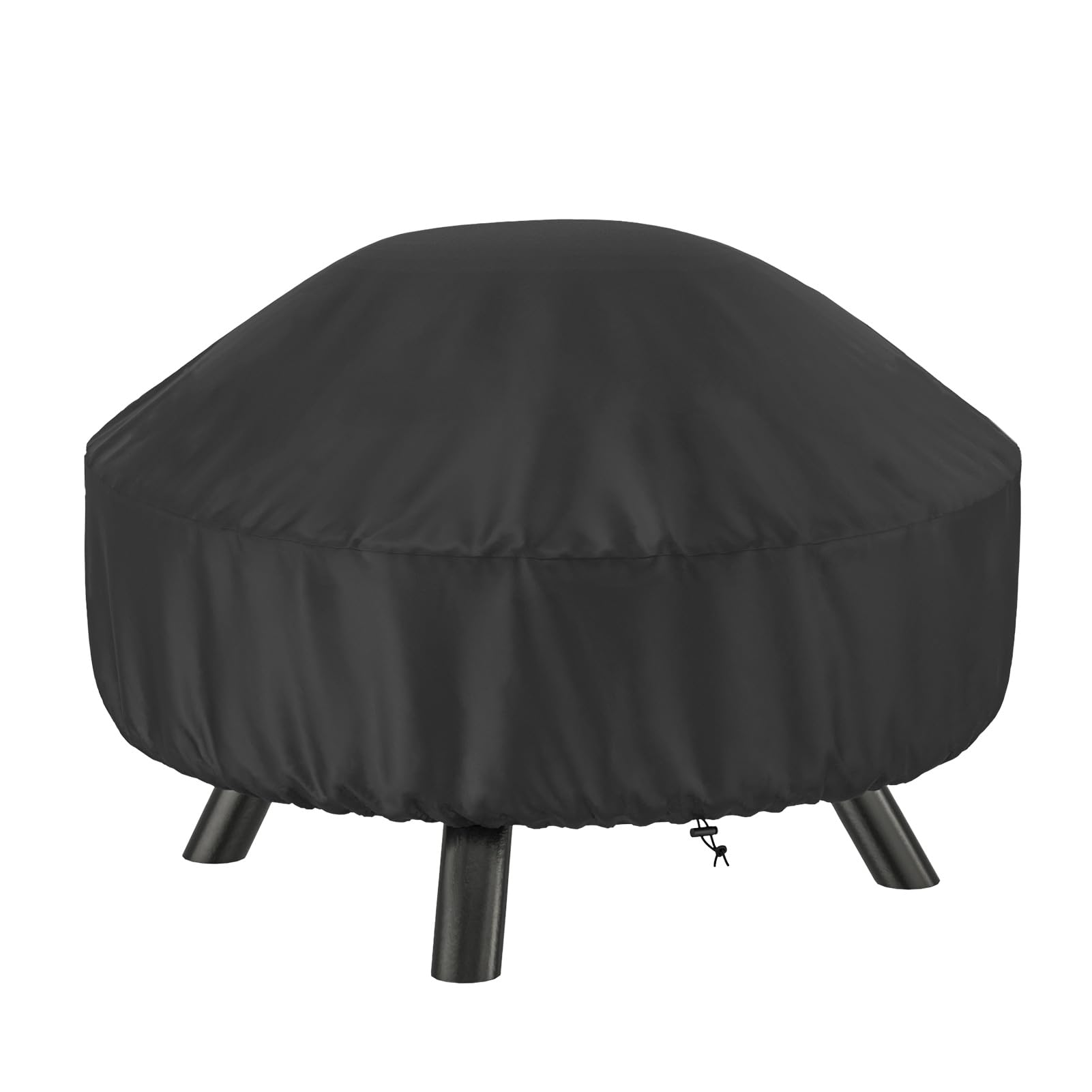 SHINESTAR fire pit cover round 32in protects your pit from rain and snow