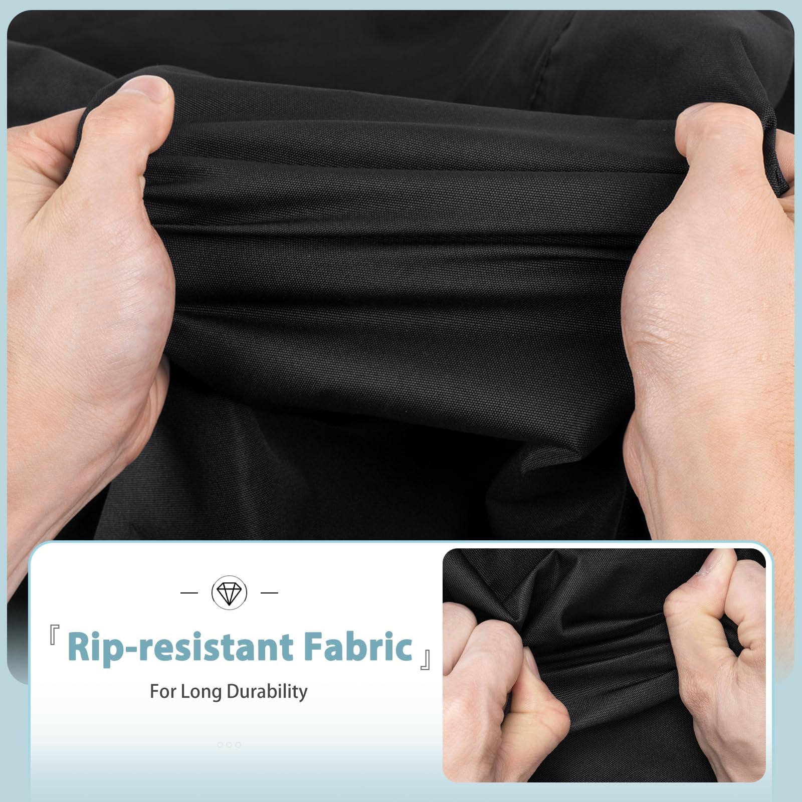 SHINESTAR durable stitching ensures long-lasting exterior protection