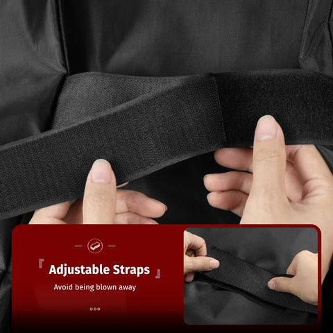 SHINESTAR griddle cover tear-resistant stitching supports long-term outdoor use.