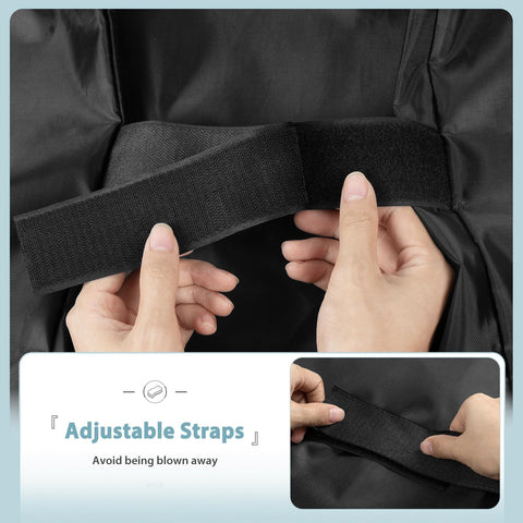 SHINESTAR cover uses tear-resistant stitching for durable, long-lasting outdoor use.