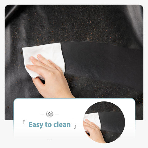 SHINESTAR smooth rubber coating on the exterior allows easy wipe-down.