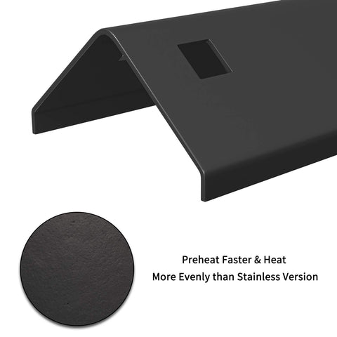 SHINESTAR heat plates secure with two square holes for stable mounting.