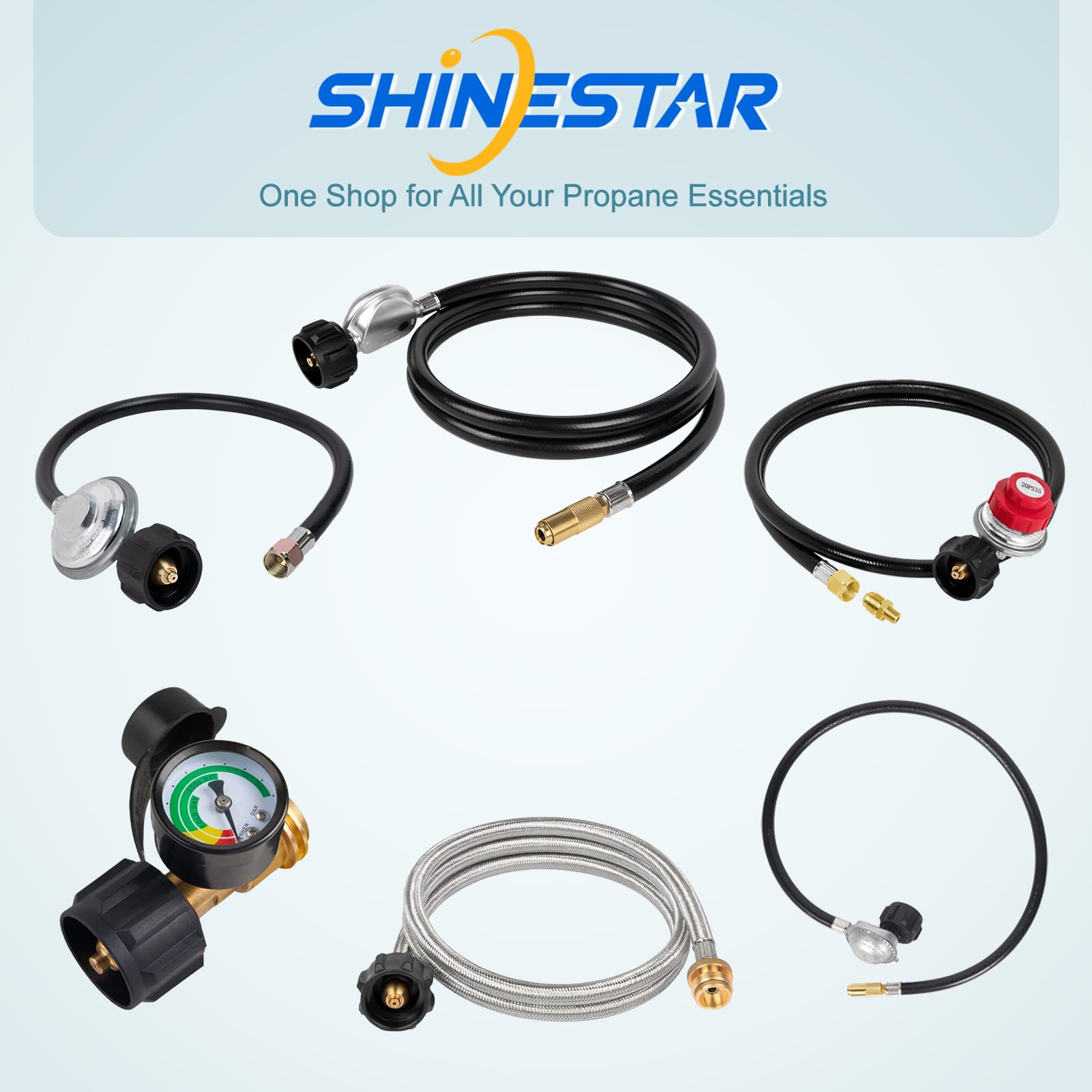 SHINESTAR outdoor cooking setup supports extended grilling sessions.