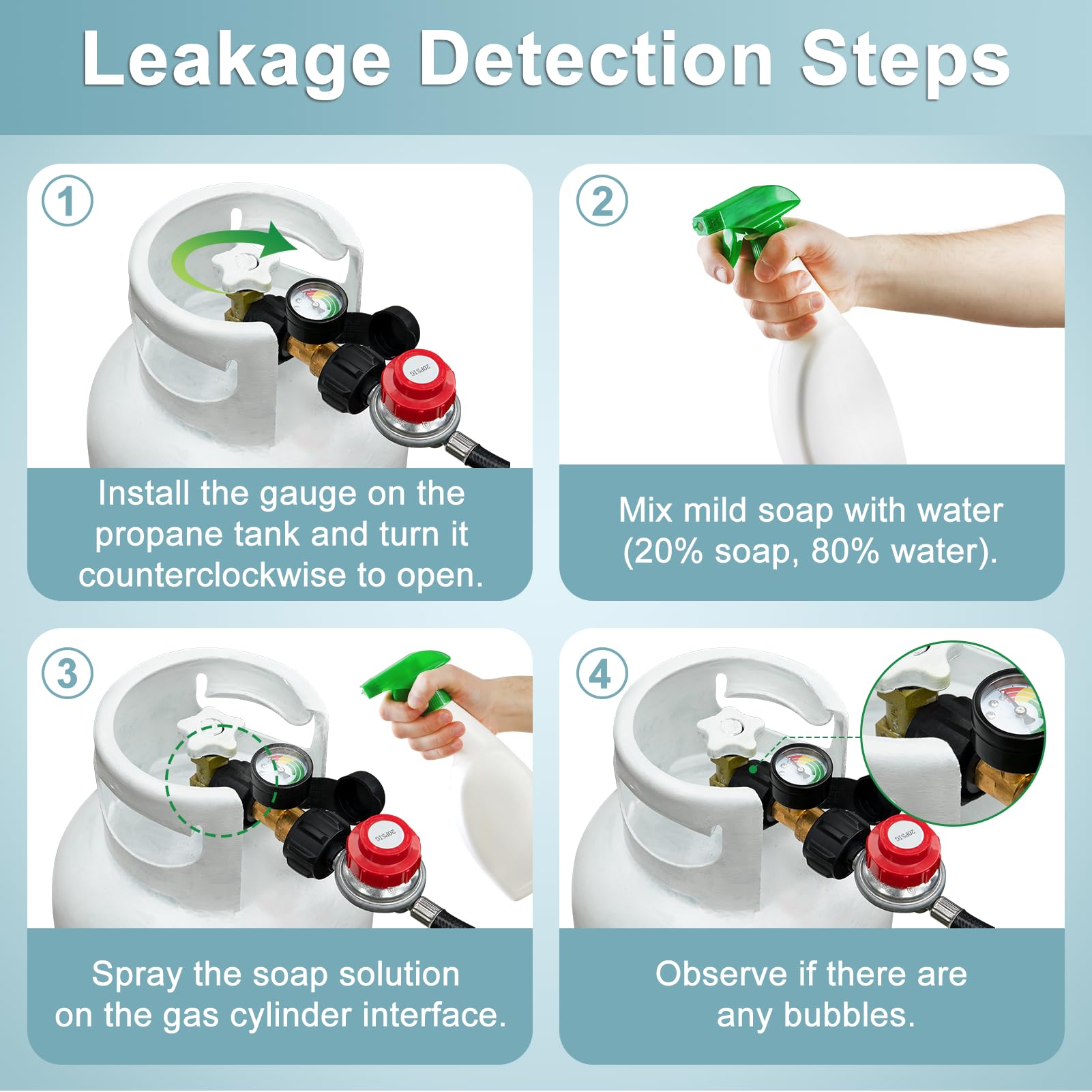 SHINESTAR quick inspection tips for leak prevention.