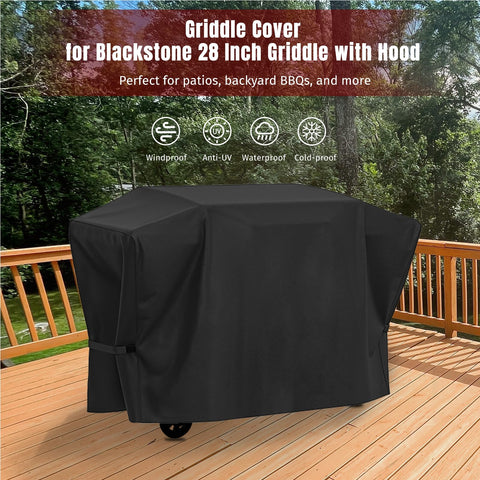 SHINESTAR rain-sun-stain defense extends griddle life between uses.