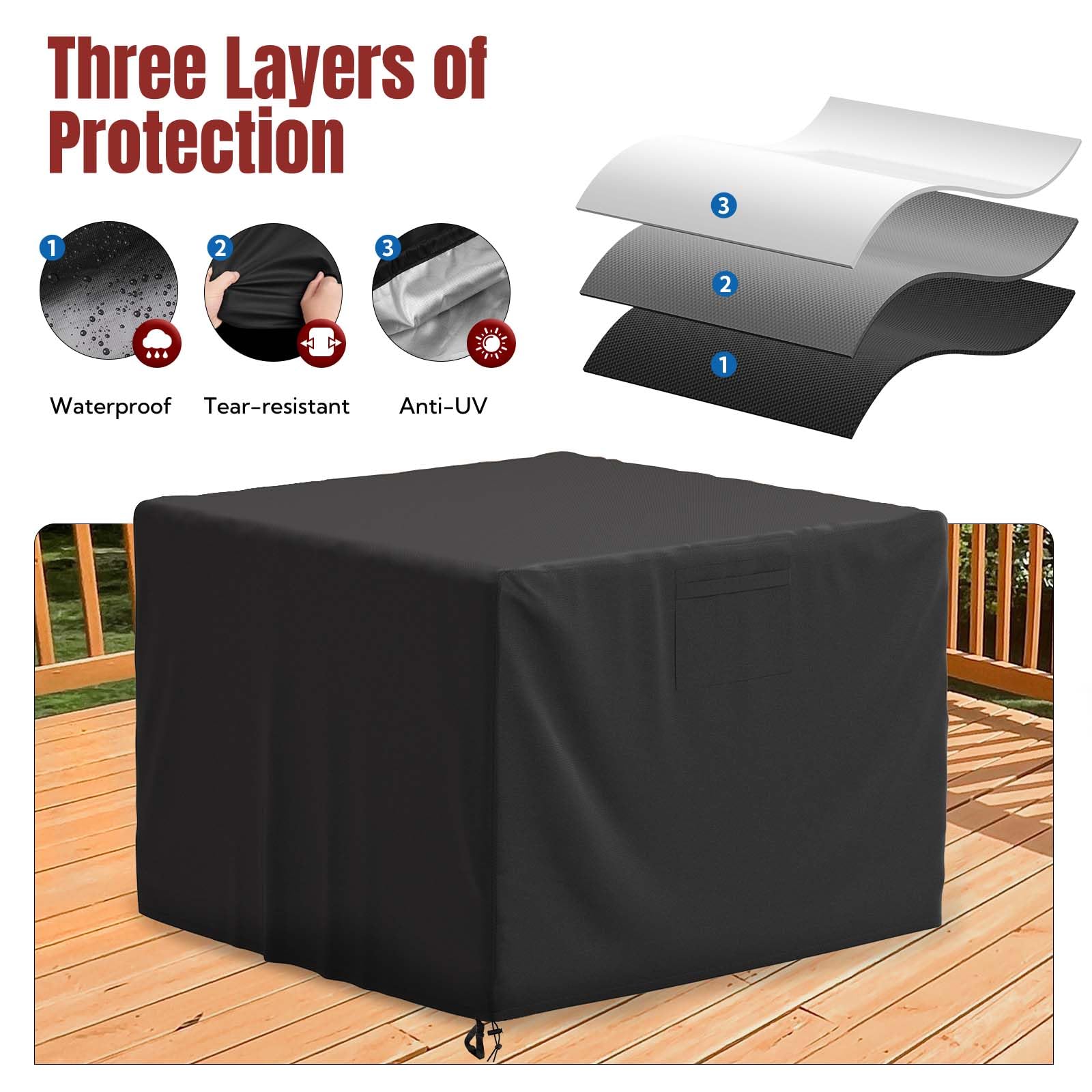 SHINESTAR UV resistant fabric helps prevent fading in bright sun