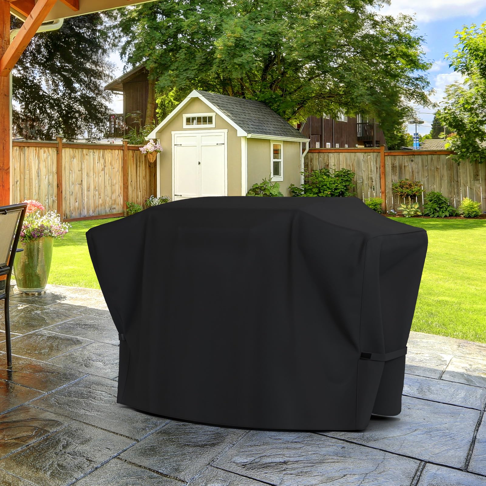 SHINESTAR waterproof 3-layer PU coating keeps your griddle dry and clean.