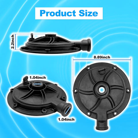 ShineUs R0536300 easy-installation: standard NPT ports for inlet and outlet.