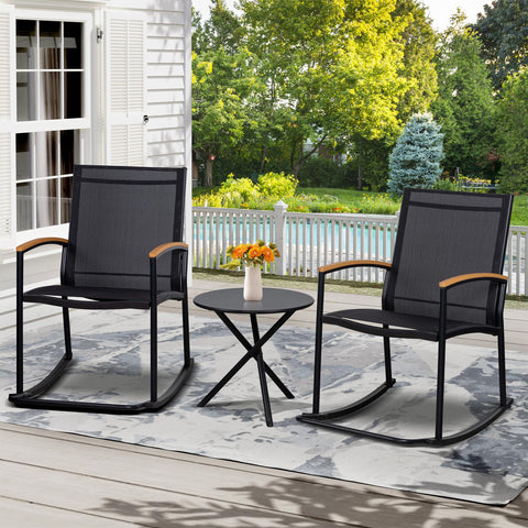 Shintenchi bistro set by the poolside enhances casual outdoor gatherings and leisure.