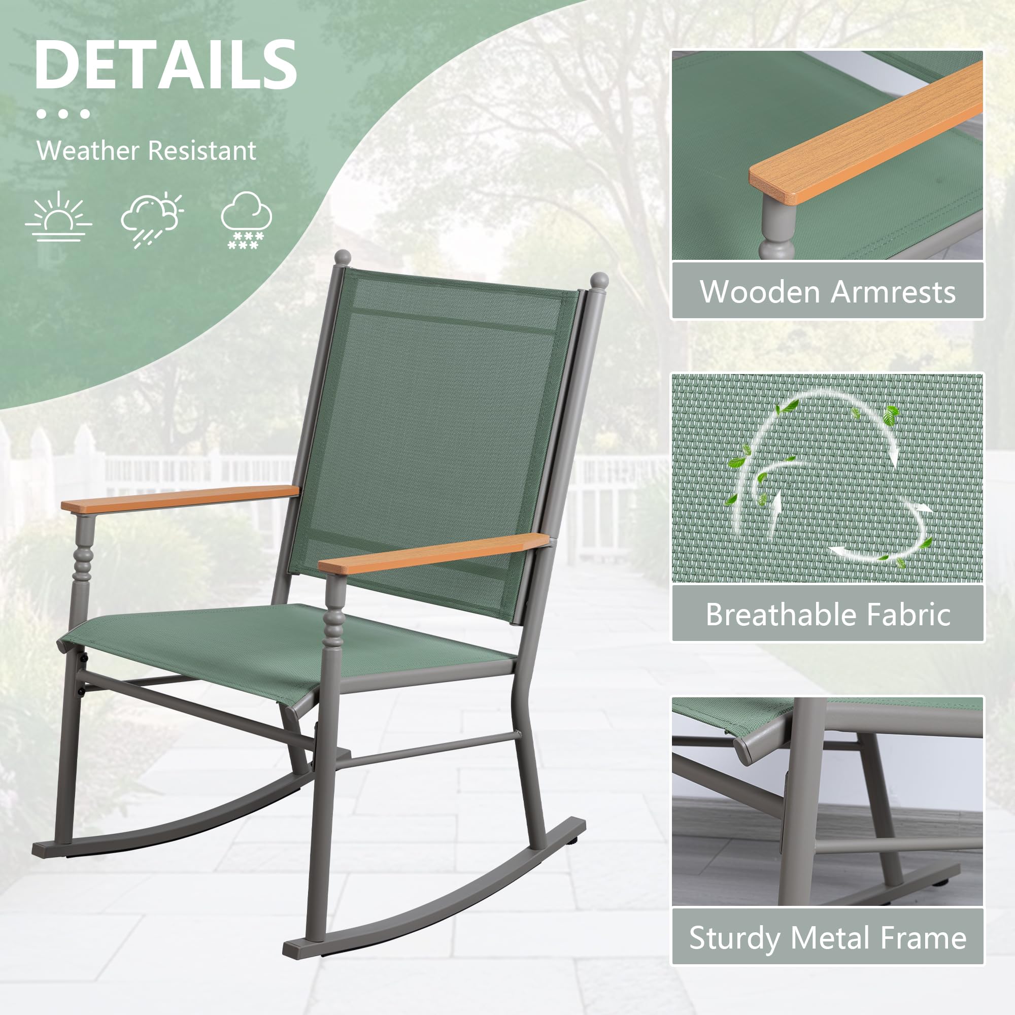 Shintenchi weather-resistant frame withstands outdoor conditions on any patio