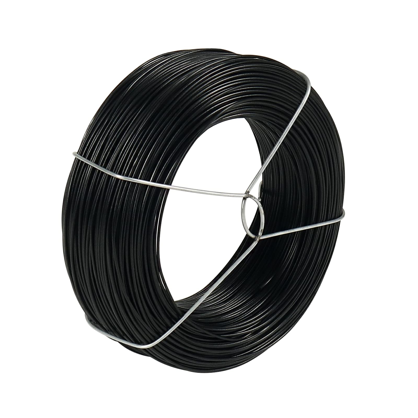 Shintop plant twist tie 328ft black supporting tomato plants.