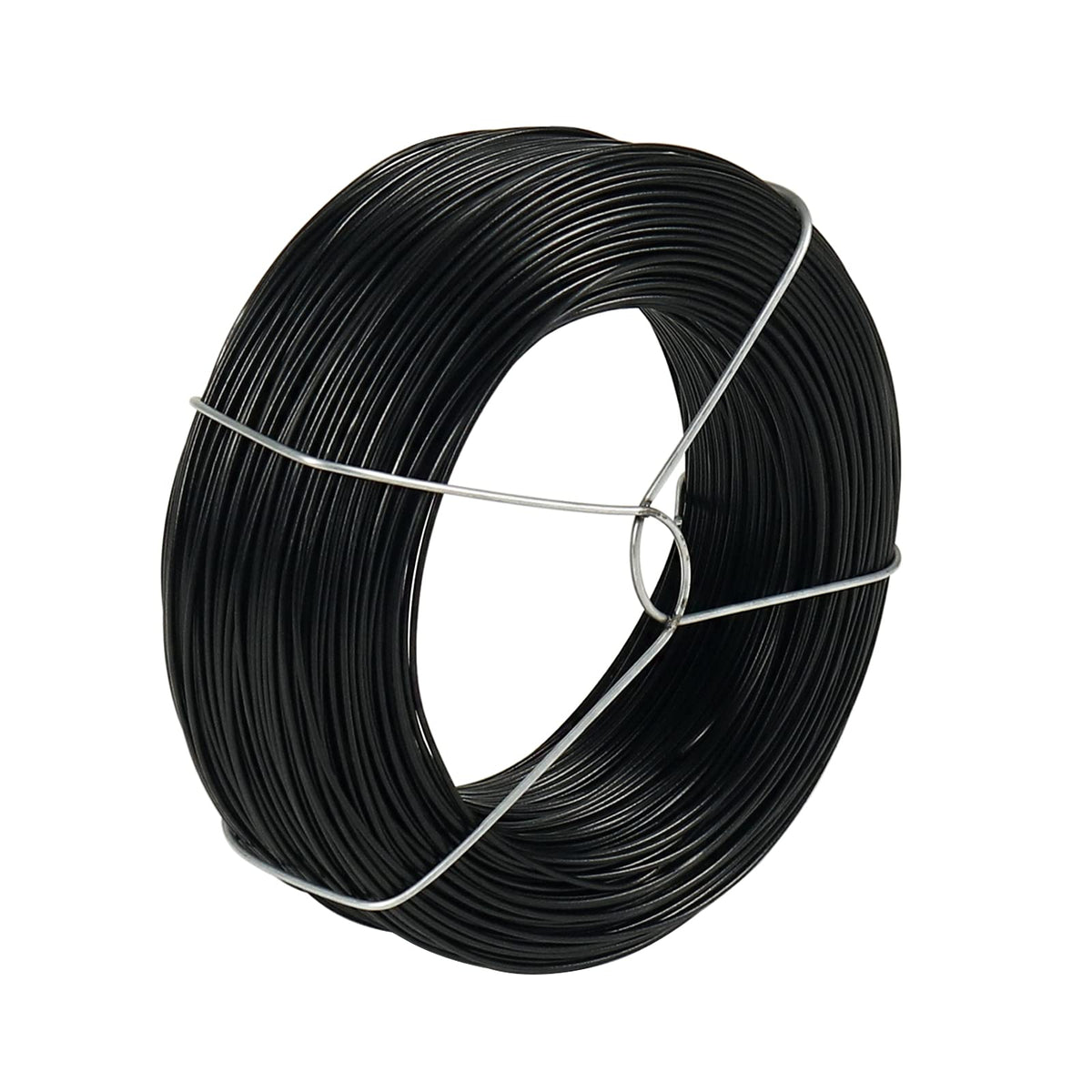 Shintop plant twist tie 328ft black supporting tomato plants.