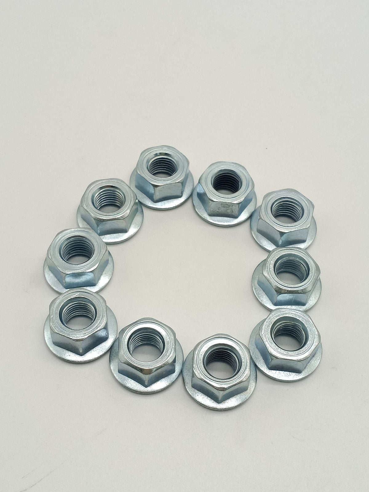 Shiosheng 10pc bar nuts compatible with Husqvarna models for quick replacement