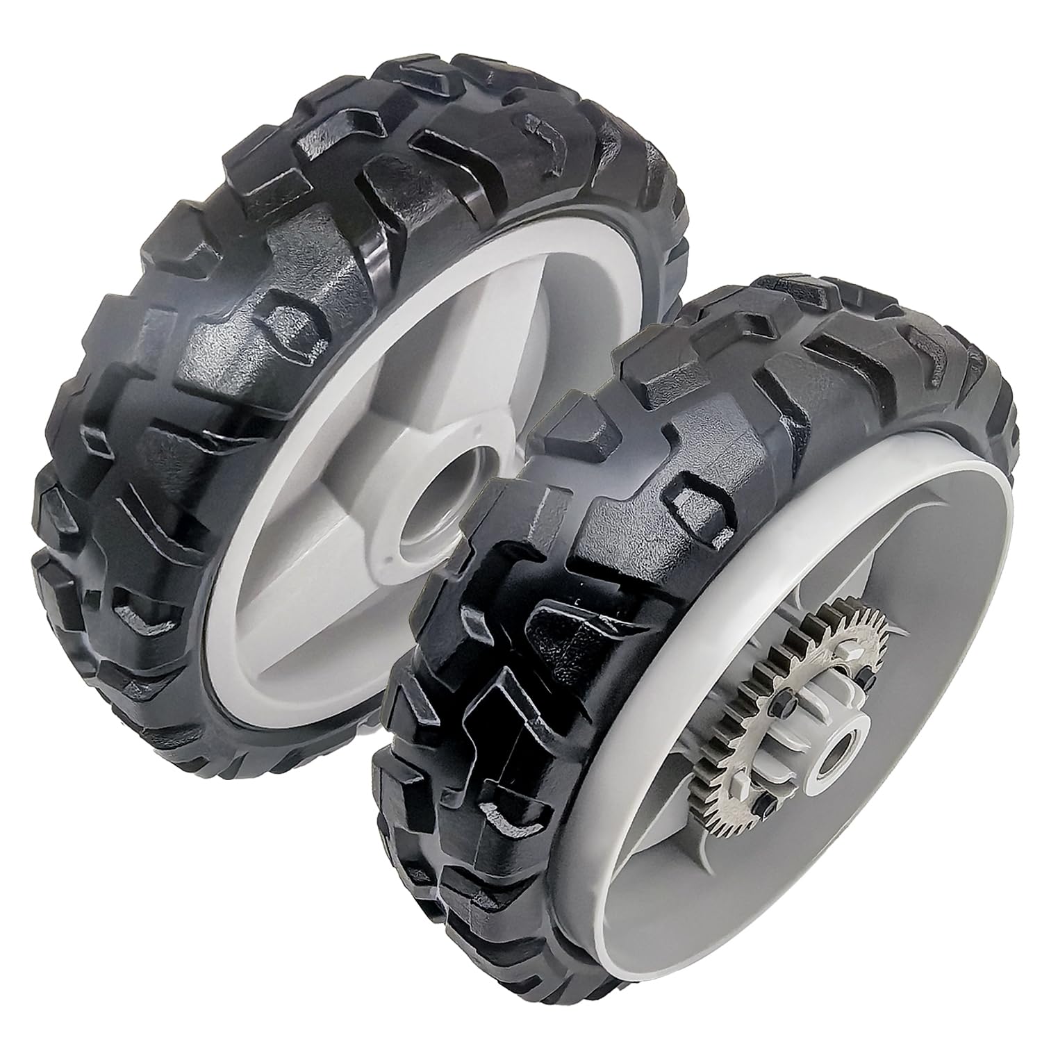 Shiosheng drive wheels 8in for Husqvarna; durable replacement for smooth, steady mowing.