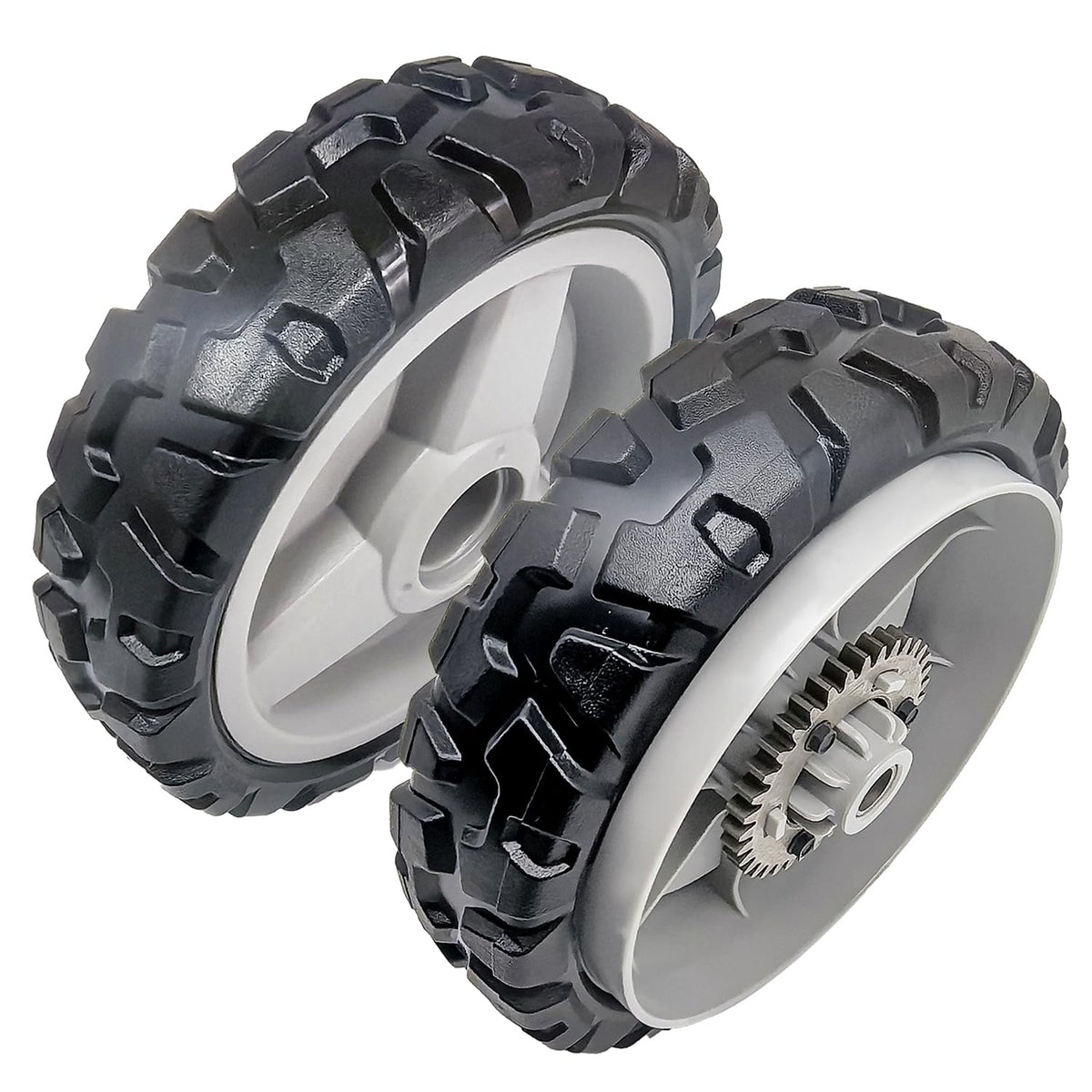 Shiosheng drive wheels 8in for Husqvarna; durable replacement for smooth, steady mowing.