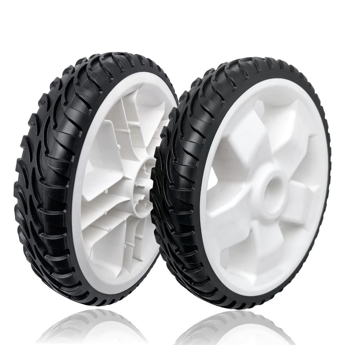 Shiosheng drive wheels for Toro 11-inch two-pack improve mowing stability.