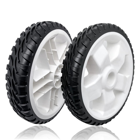 Shiosheng drive wheels for Toro 11-inch two-pack improve mowing stability.