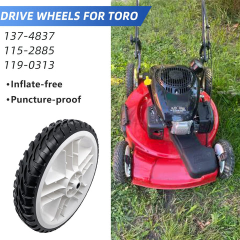 Shiosheng Toro drive wheels during assembly for quick compatibility.