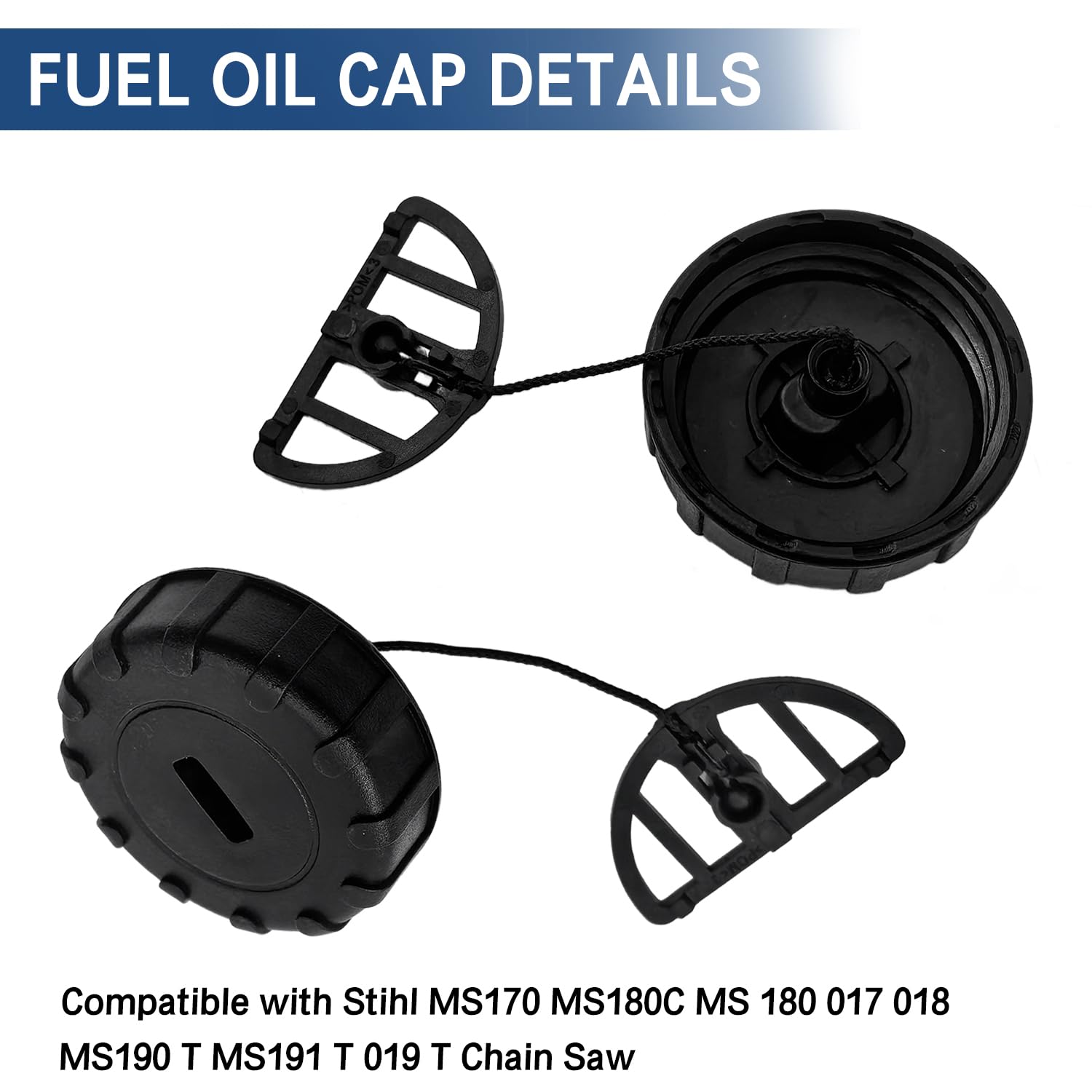 shiosheng packaging view with two caps ready to install
