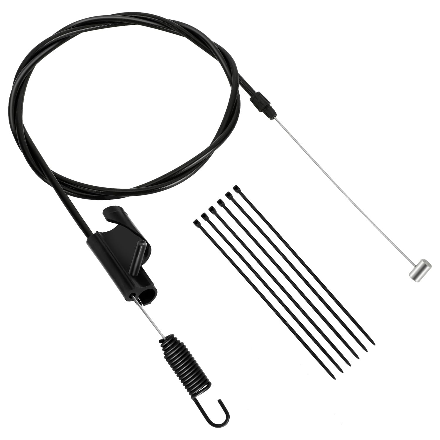 SHIQINHA 946-04728A drive cable assembly for compatible mowers, showcasing construction and fit