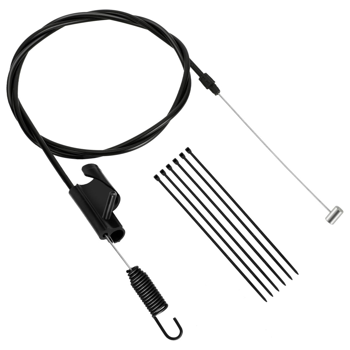 SHIQINHA 946-04728A drive cable assembly for compatible mowers, showcasing construction and fit