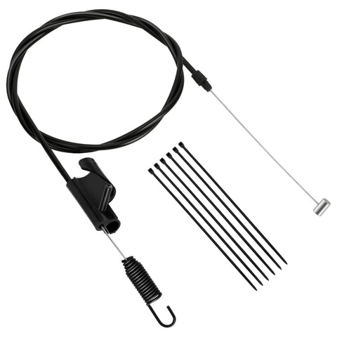 SHIQINHA 946-04728A drive cable assembly for compatible mowers, showcasing construction and fit