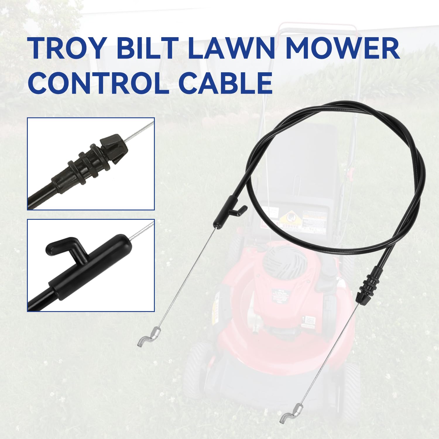 SHIQINHA compatibility with Troy-Bilt, MTD, and Craftsman push mowers.