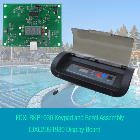 SHISHISHUN IDXL2DB1930 display board installed in Hayward H-Series kit
